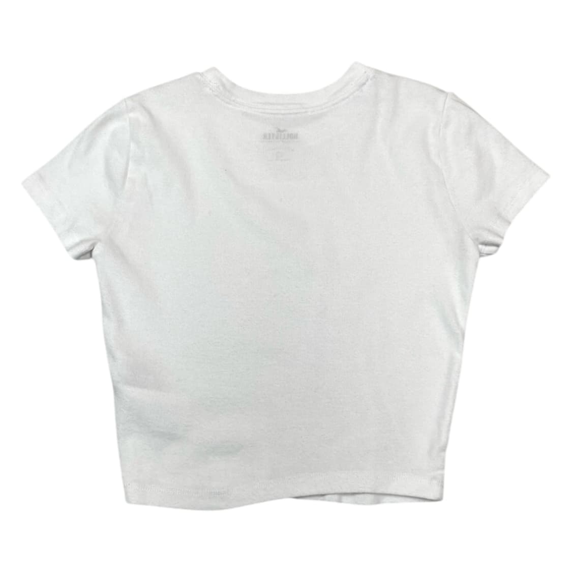 홀리스터 Hollister 화이트 크롭 반팔 티셔츠 XS 상품이미지5
