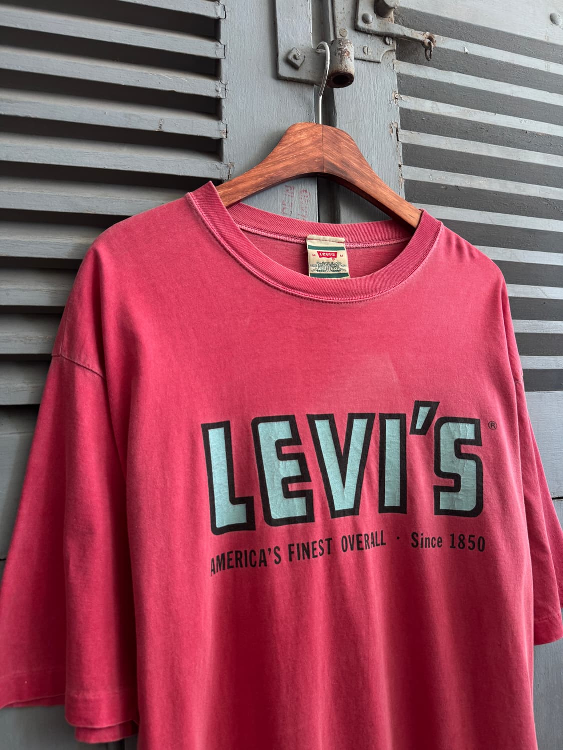 [M]80's 리바이스 Made In USA 가먼트다잉 티셔츠 상품이미지3