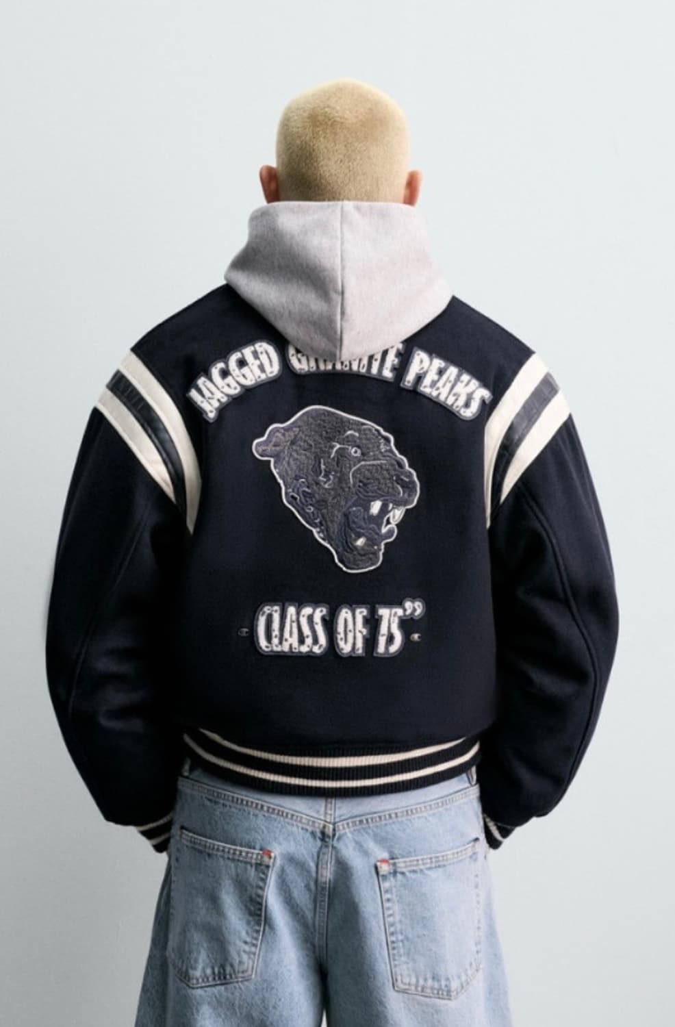 챔피온 자라 콜라보 바시티 자켓 XL [새상품] 상품이미지4