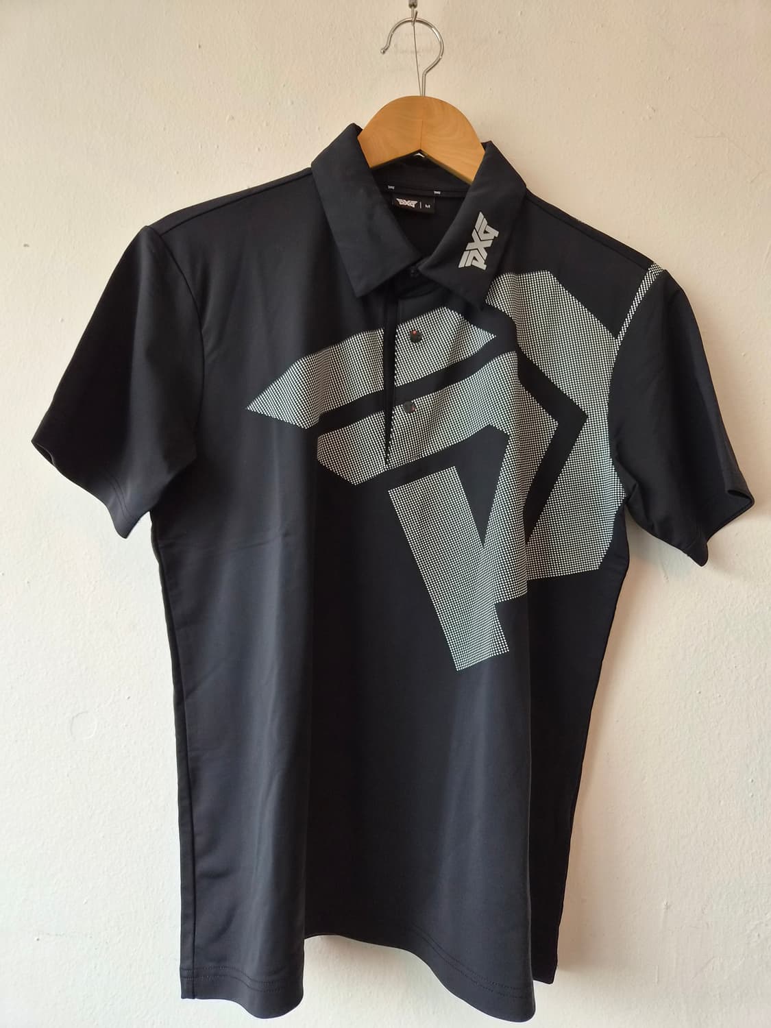 PXG 남성 블랙반팔카라PK티셔츠 M사이즈 상품이미지2