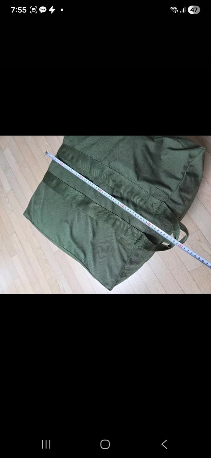 미공군 대형백.A3 FLYER KIT BAG.거의새제품 상품이미지7