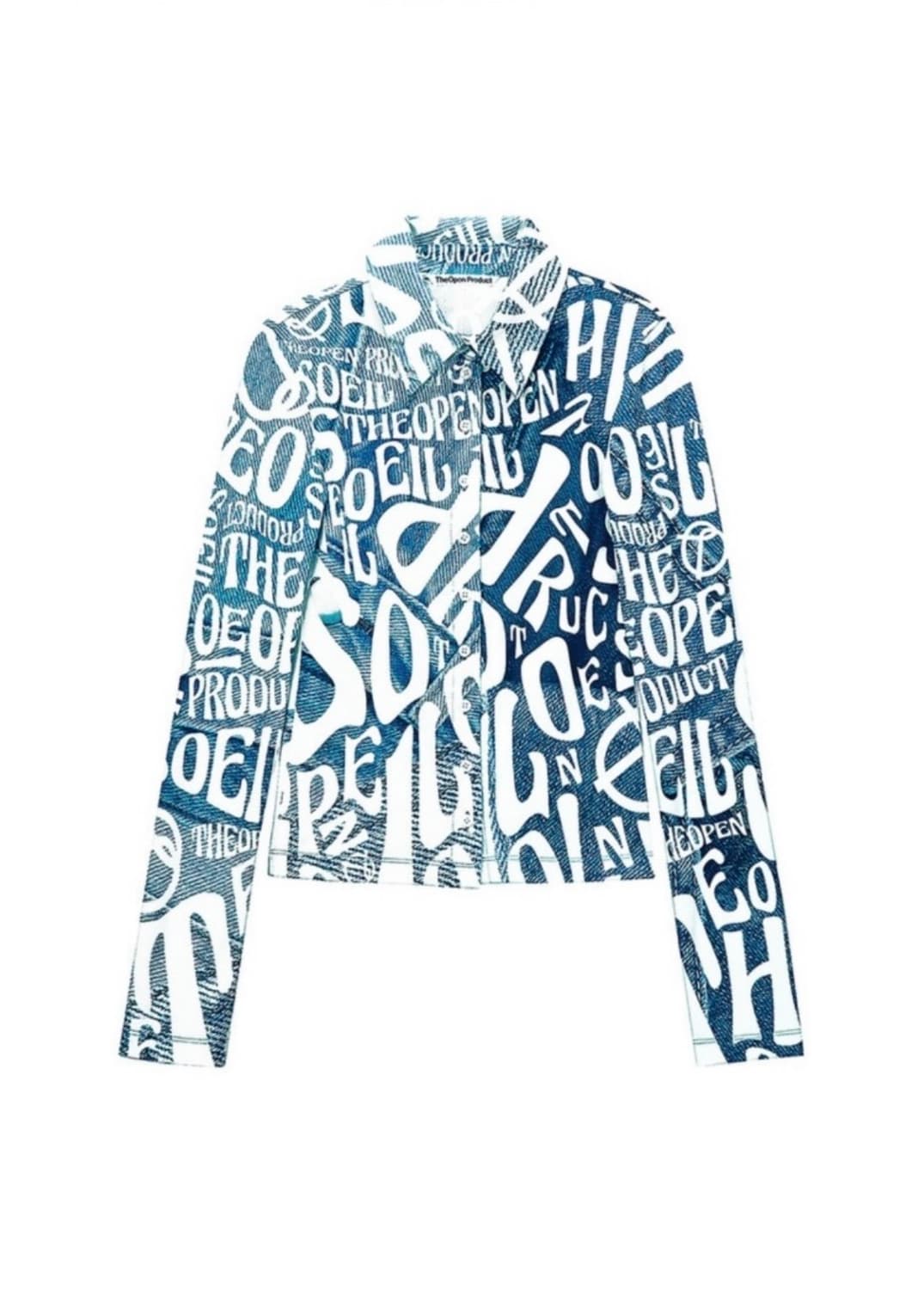 더오픈프로덕트 버튼 다운 SOEIL 셔츠 데님 블루 [조이 착용] 상품이미지3