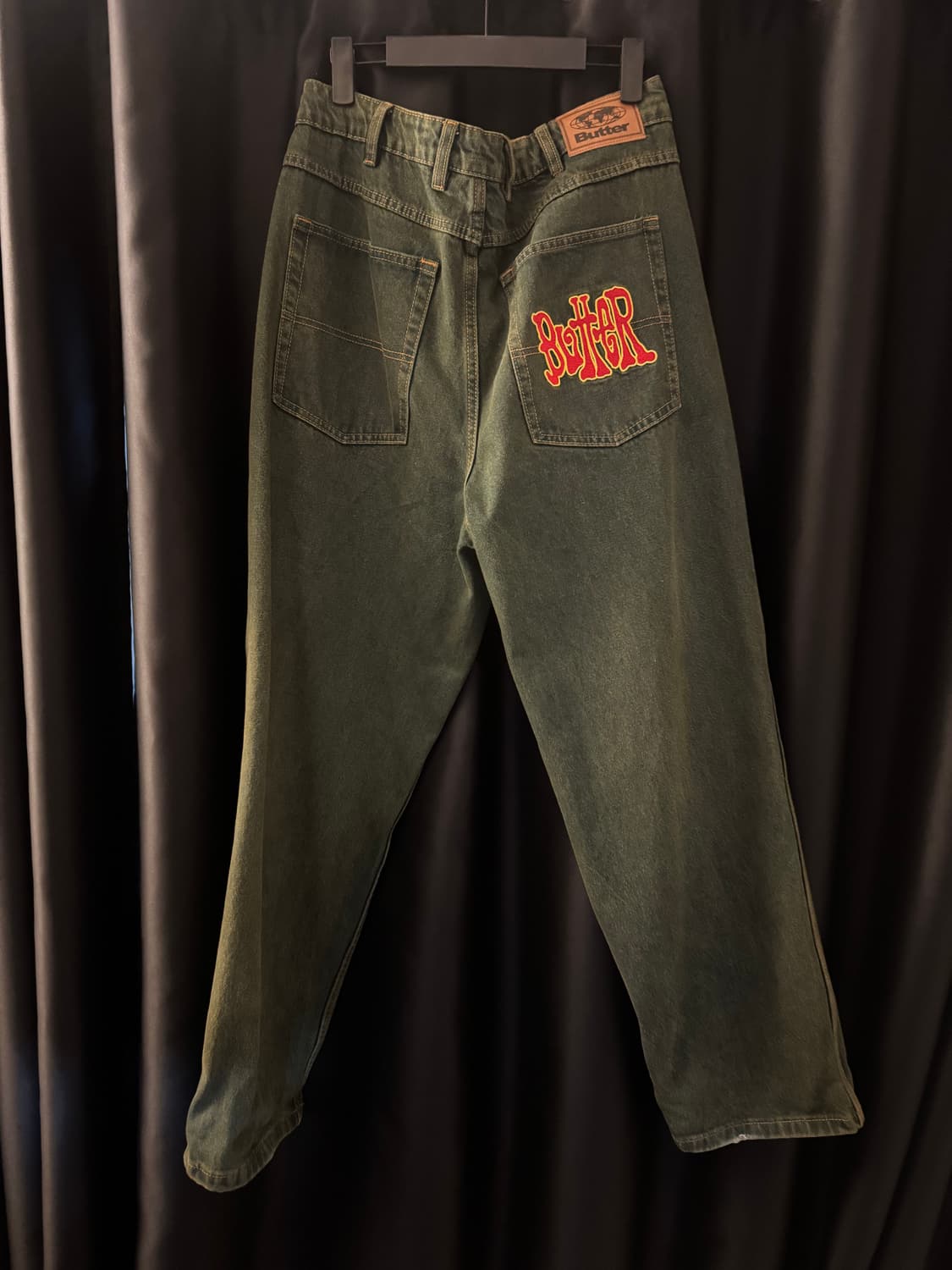 Butter goods 버터굿즈 데님 그린 상품이미지4