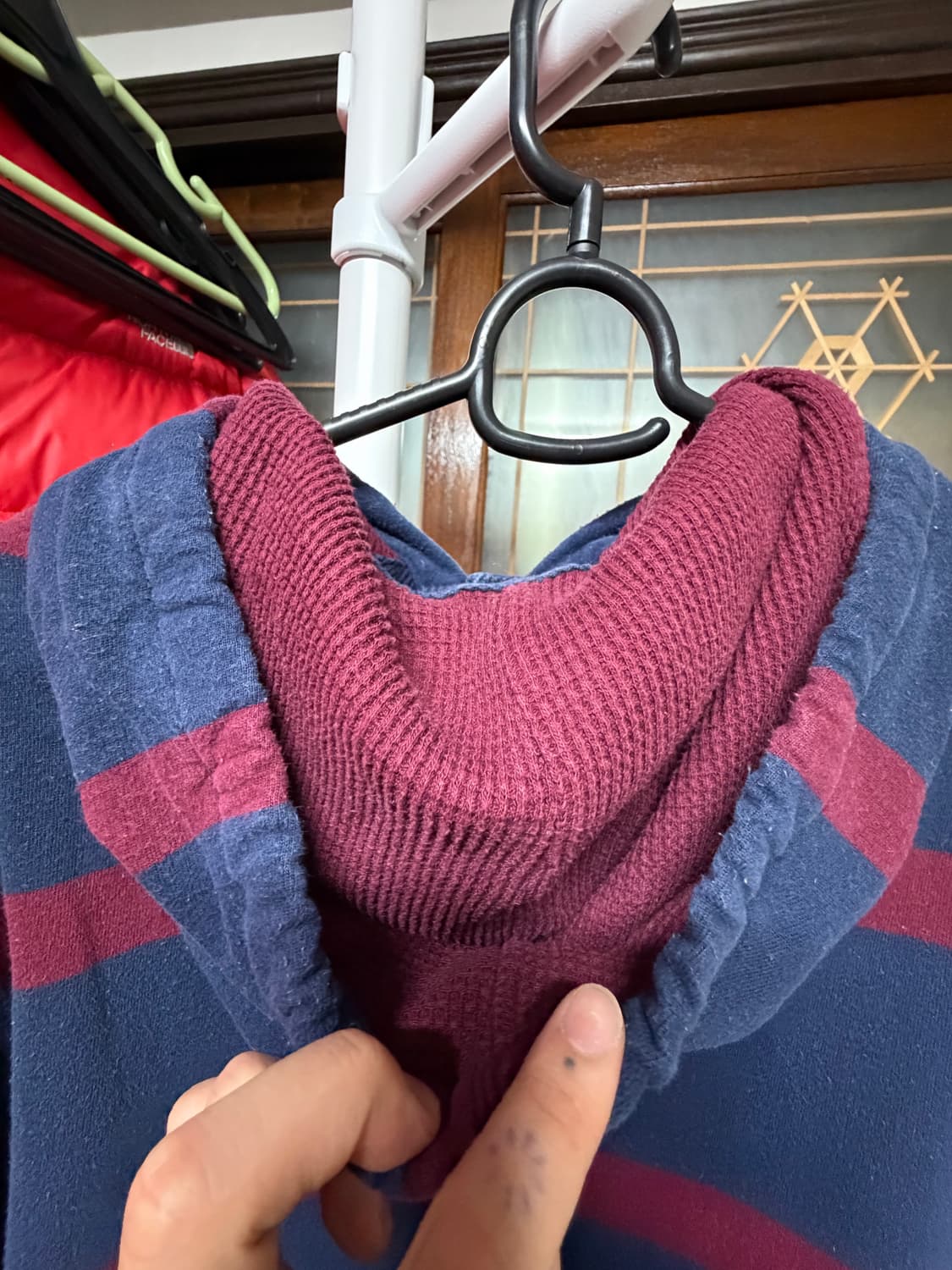 폴로 랄프로렌 스트라이프 PK 럭비 후드티 상품이미지3