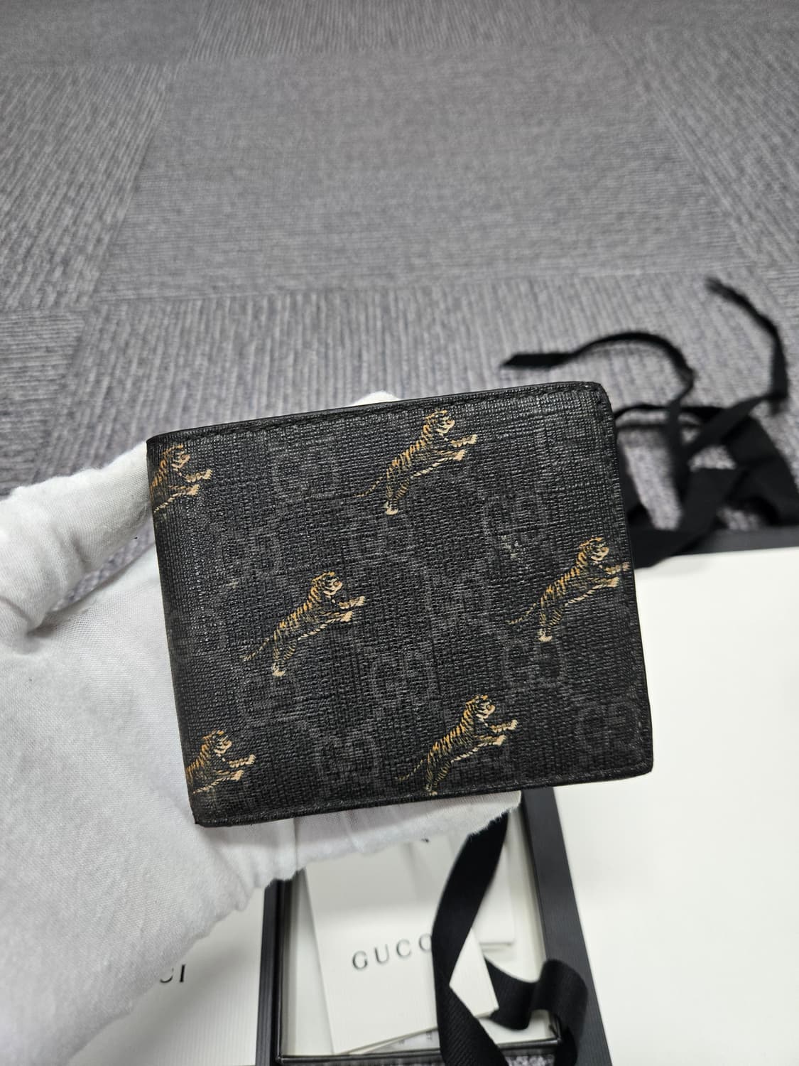 [특가][정품]구찌 점핑 타이거 반지갑 상품이미지1