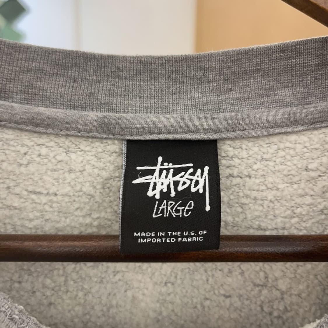 스투시 NYC 월드투어 약기모 스웻셔츠 맨투맨 100 C06296 상품이미지4