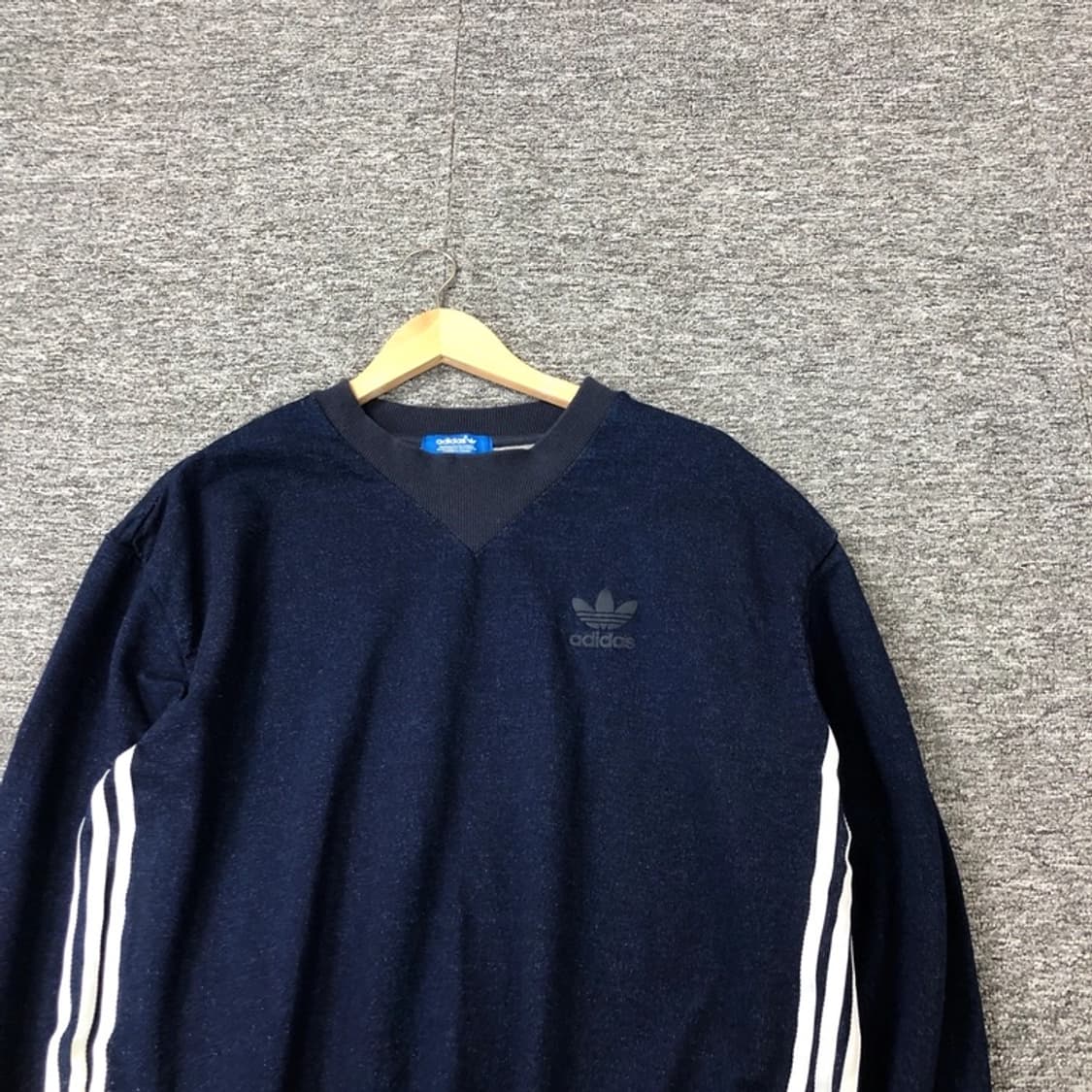 아디다스 정품 인디고 삼선 맨투맨 상품이미지5