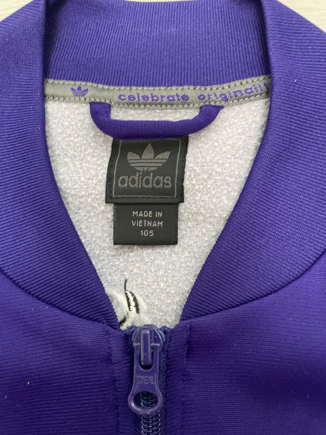 아디다스 오리지널 보라색 트랙탑 105 상품이미지2
