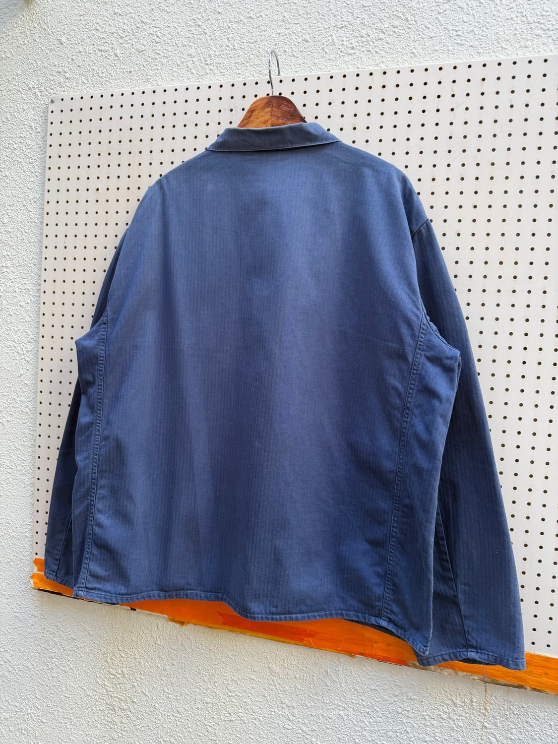 OLD VINTAGE FADED HBT FRENCH 페이드 헤링본워크자켓 상품이미지10