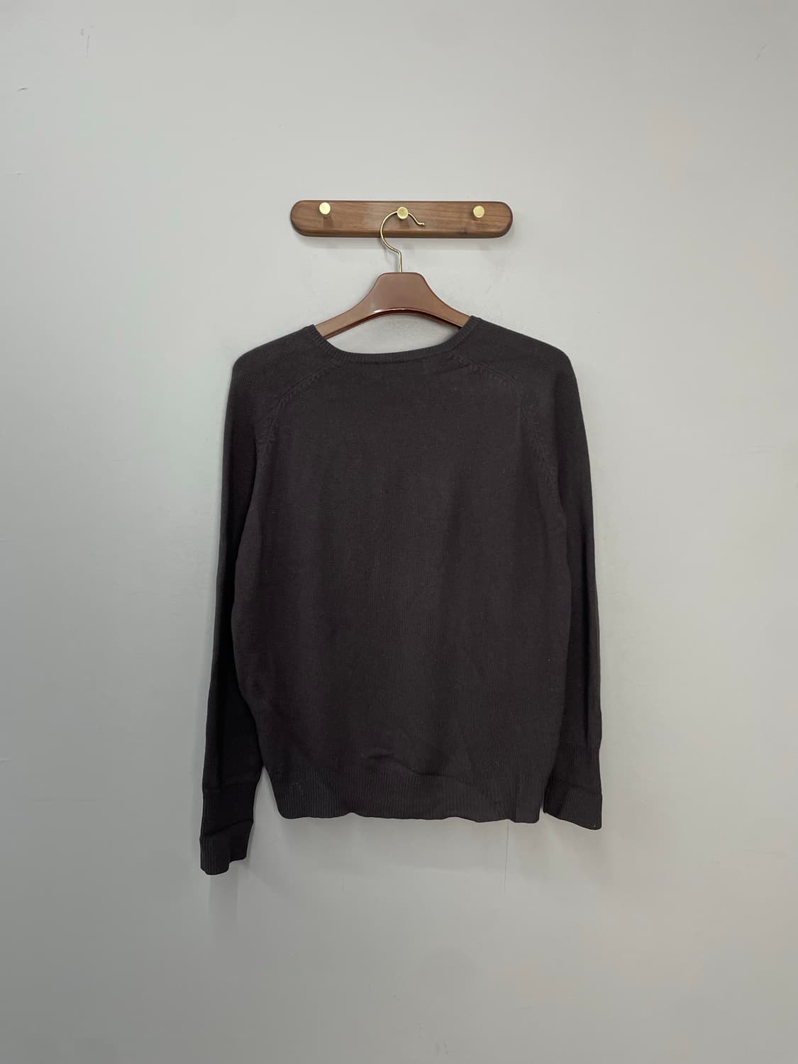 폴로 랄프로렌 브라운 브이넥 니트 H2012 상품이미지4