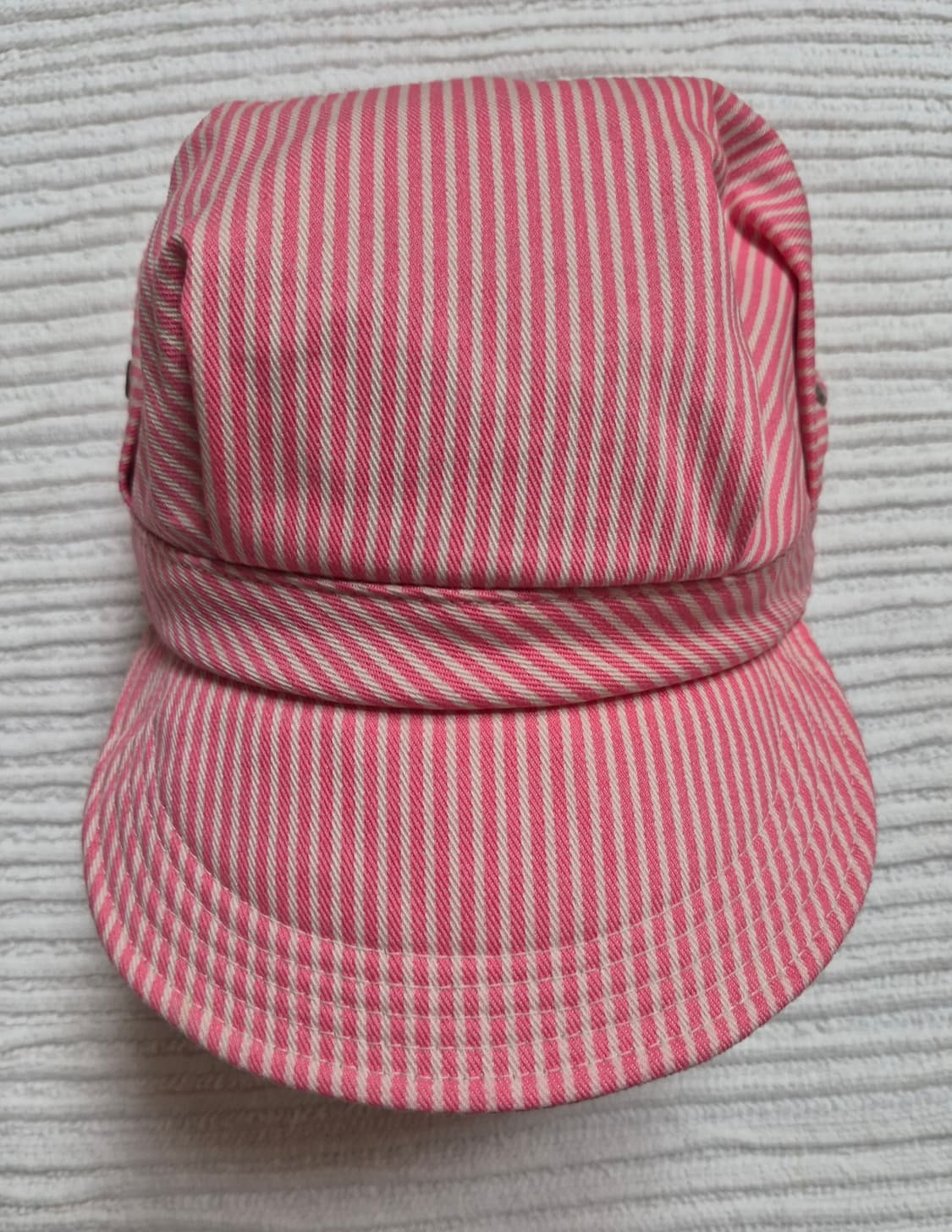 2006 SISLEY Stripe Work Cap (Pink/s~m) 상품이미지2