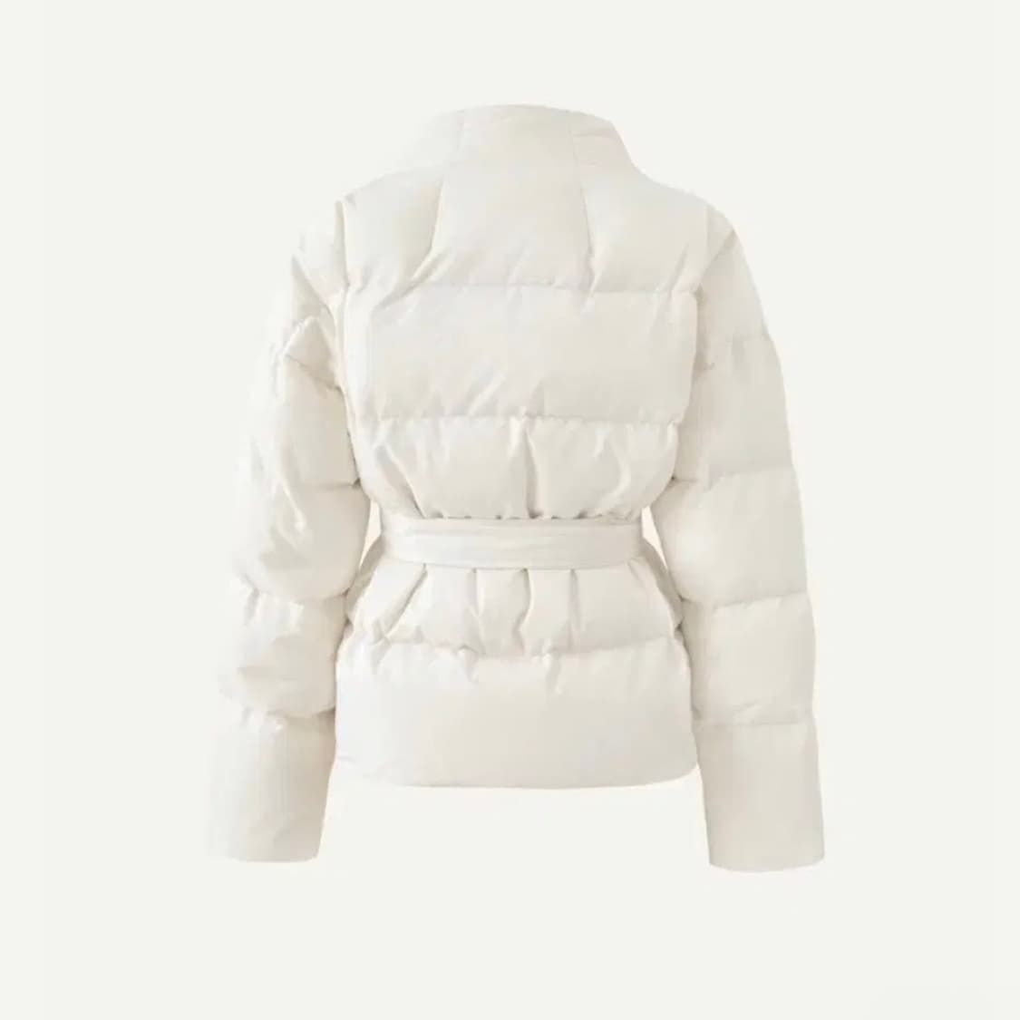 SIE 시에 이브 숏 구스다운 패딩 아이보리 상품이미지4