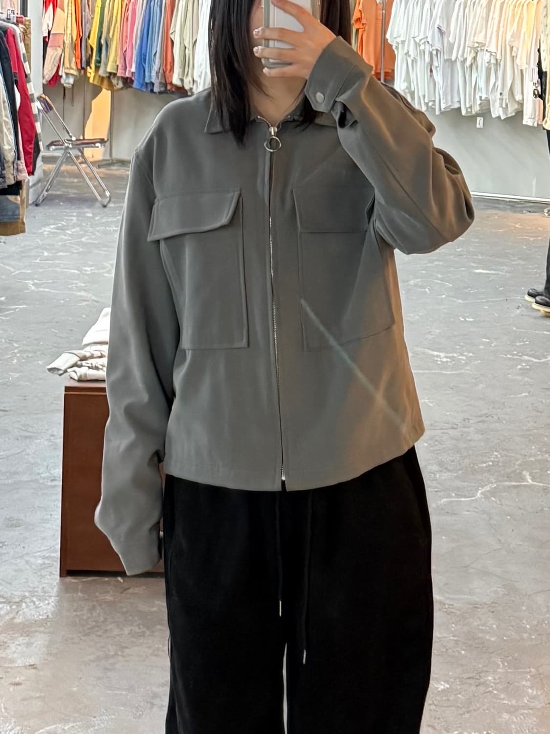 이스트 투포켓 블루종 자켓 H1431 상품이미지1