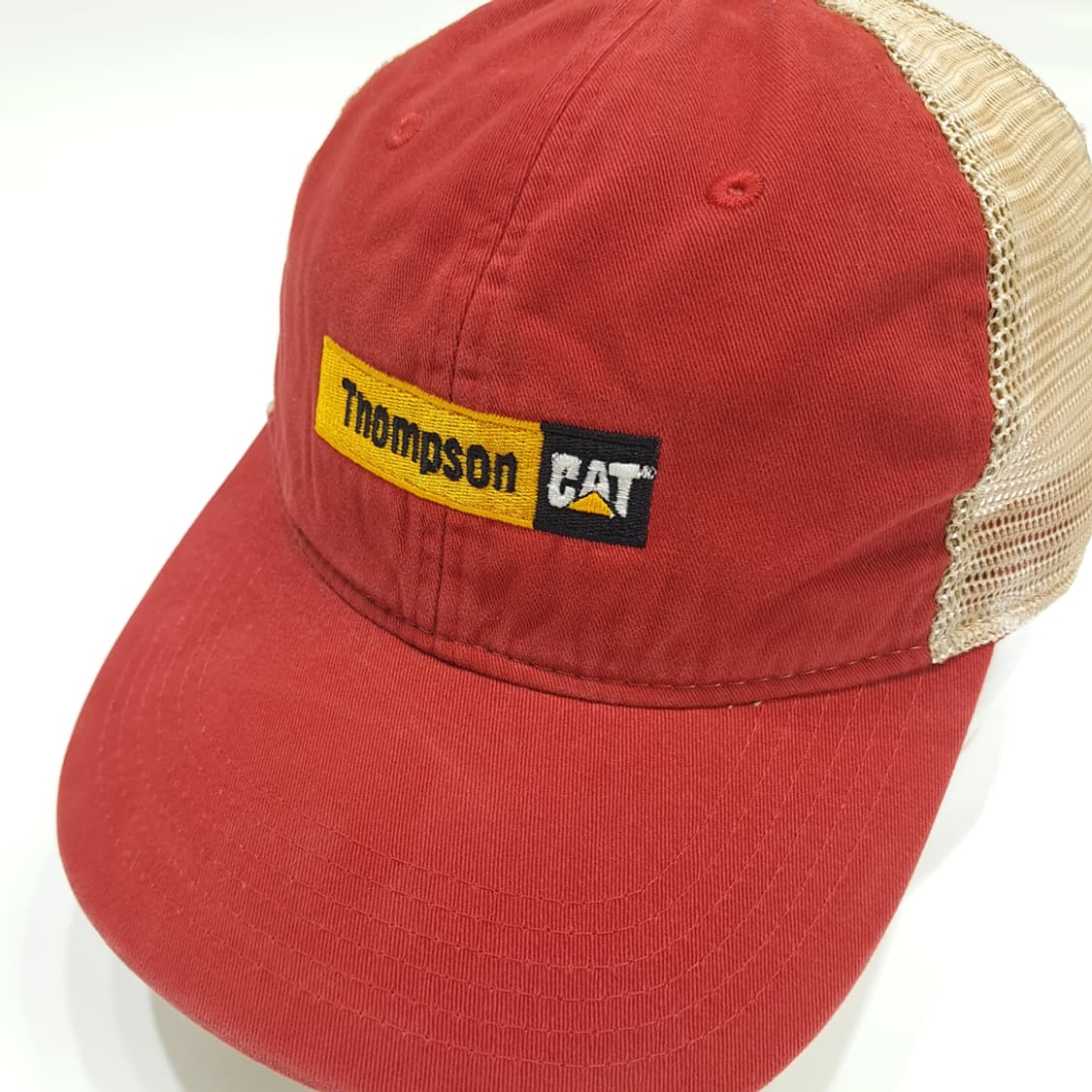 Thompson CAT Logo Mesh Trucker Cap P1508 상품이미지1