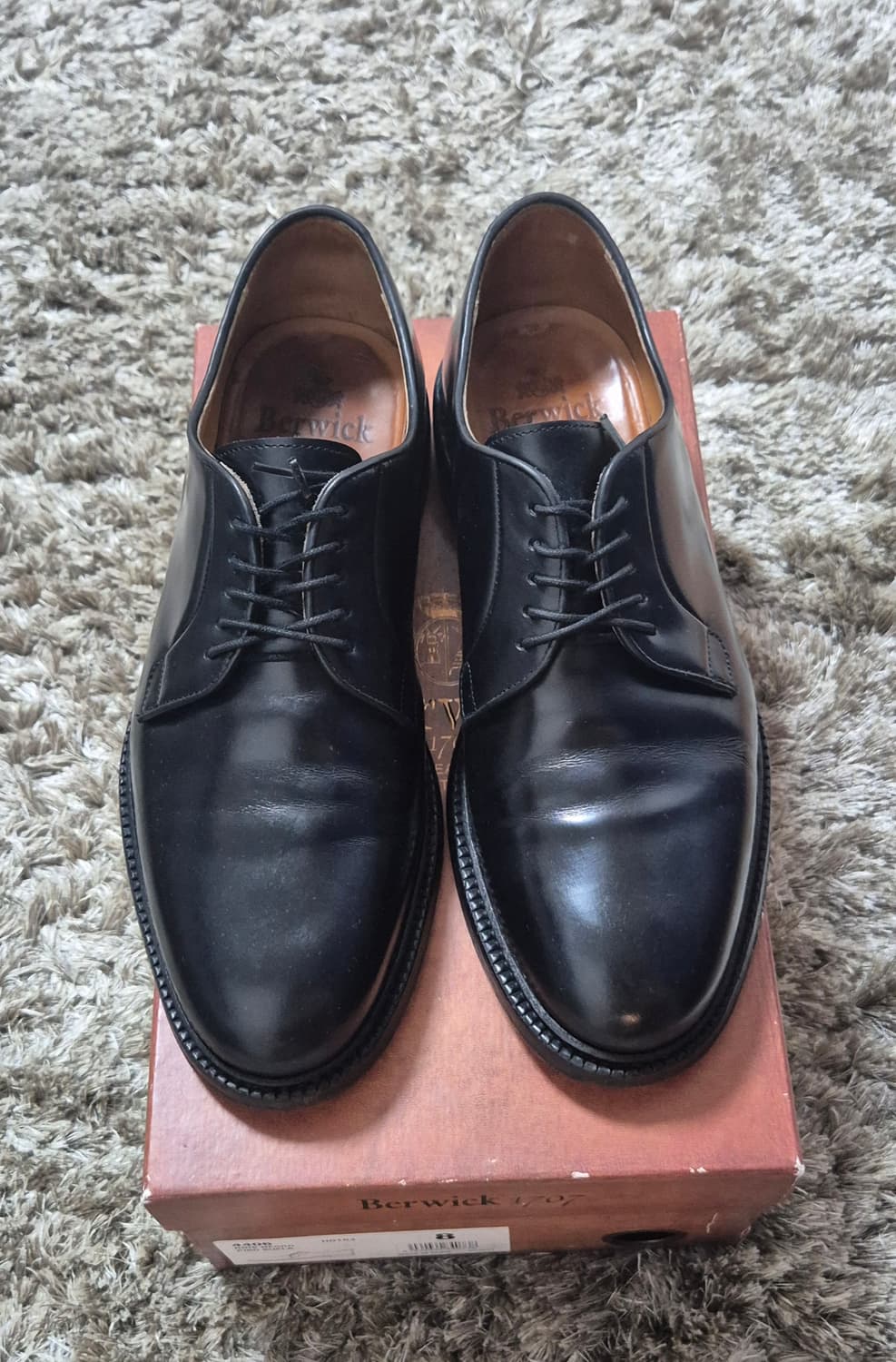 버윅 4406 로이스레더 블랙 더비 (UK8) 상품이미지3