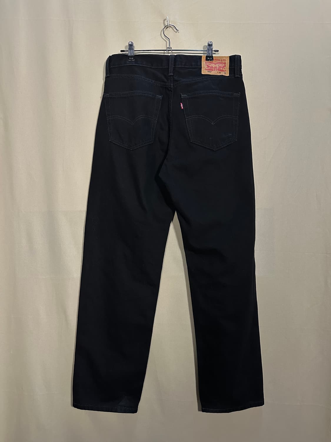 리바이스 550 흑청 스트레이트 처분  상품이미지1