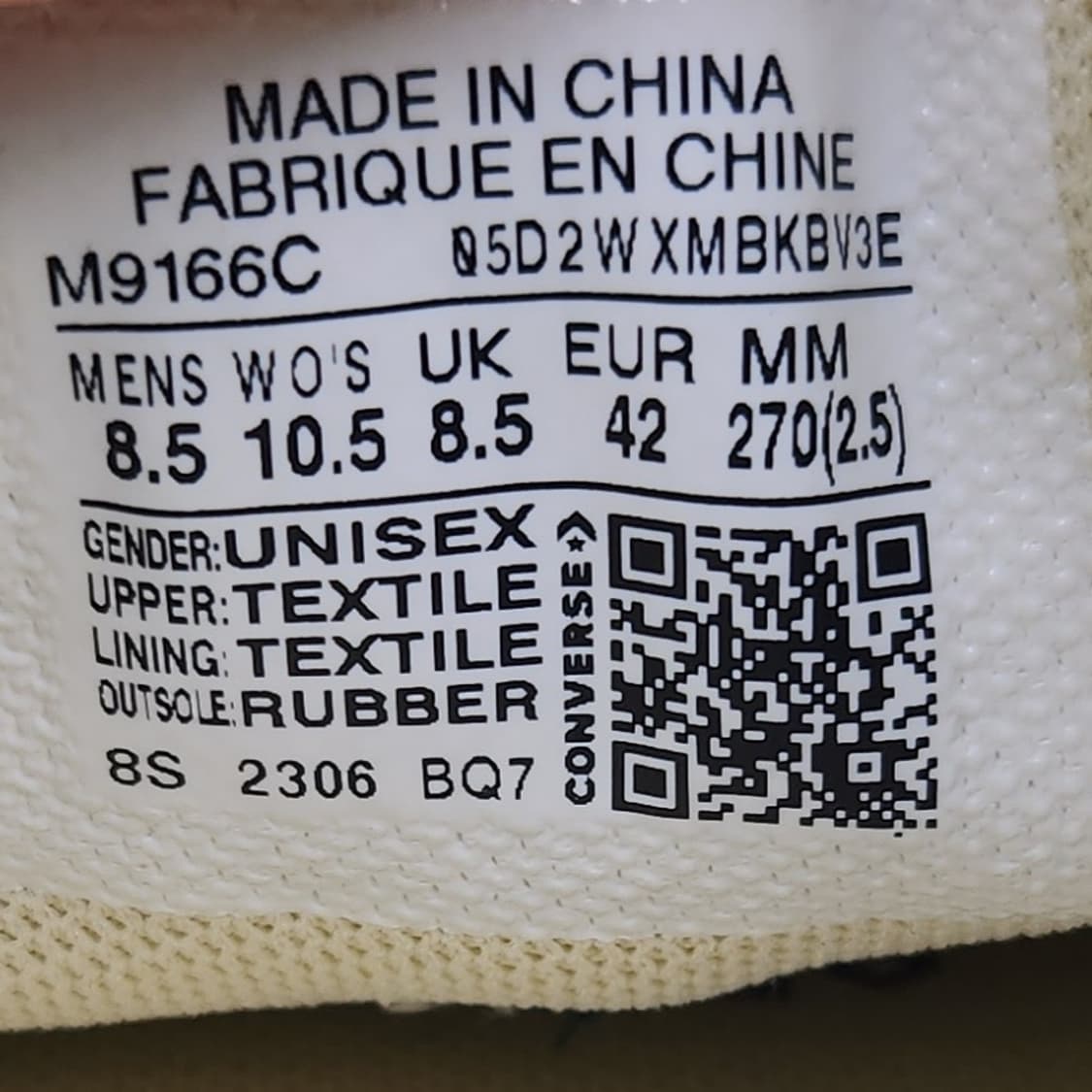 H 컨버스 올스타 로우 남성스니커즈 270 상품이미지6