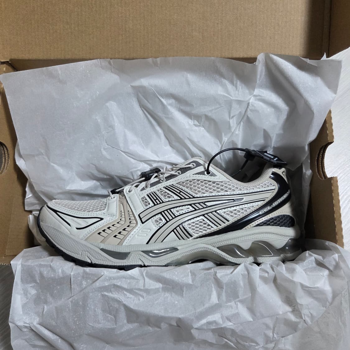 아식스 언리미티드 젤 카야노14 스모크그레이 250 상품이미지2