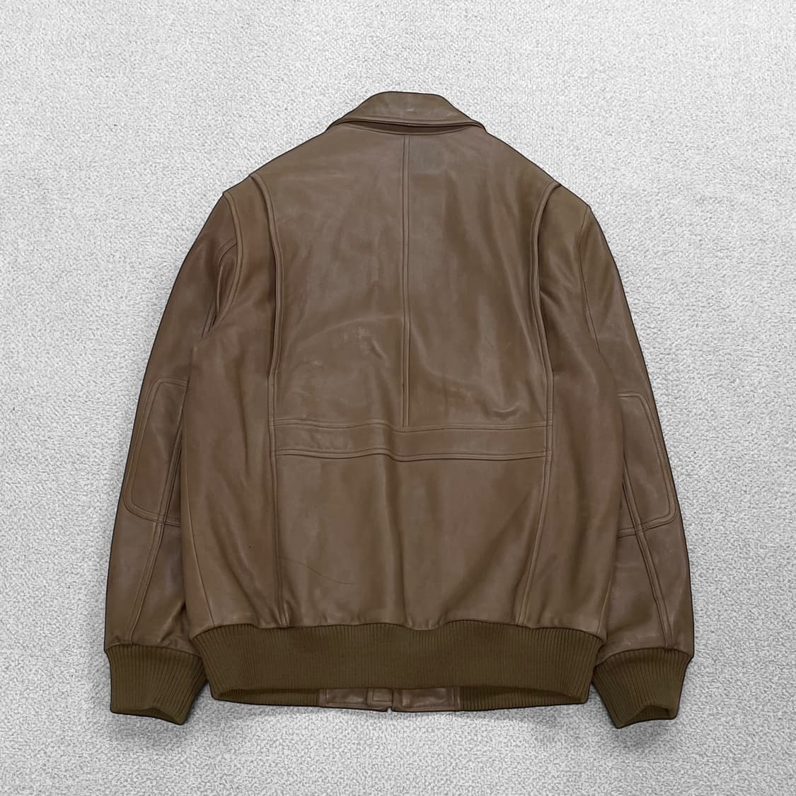 브룩스브라더스 램스킨 가죽 자켓 브라운 상품이미지3