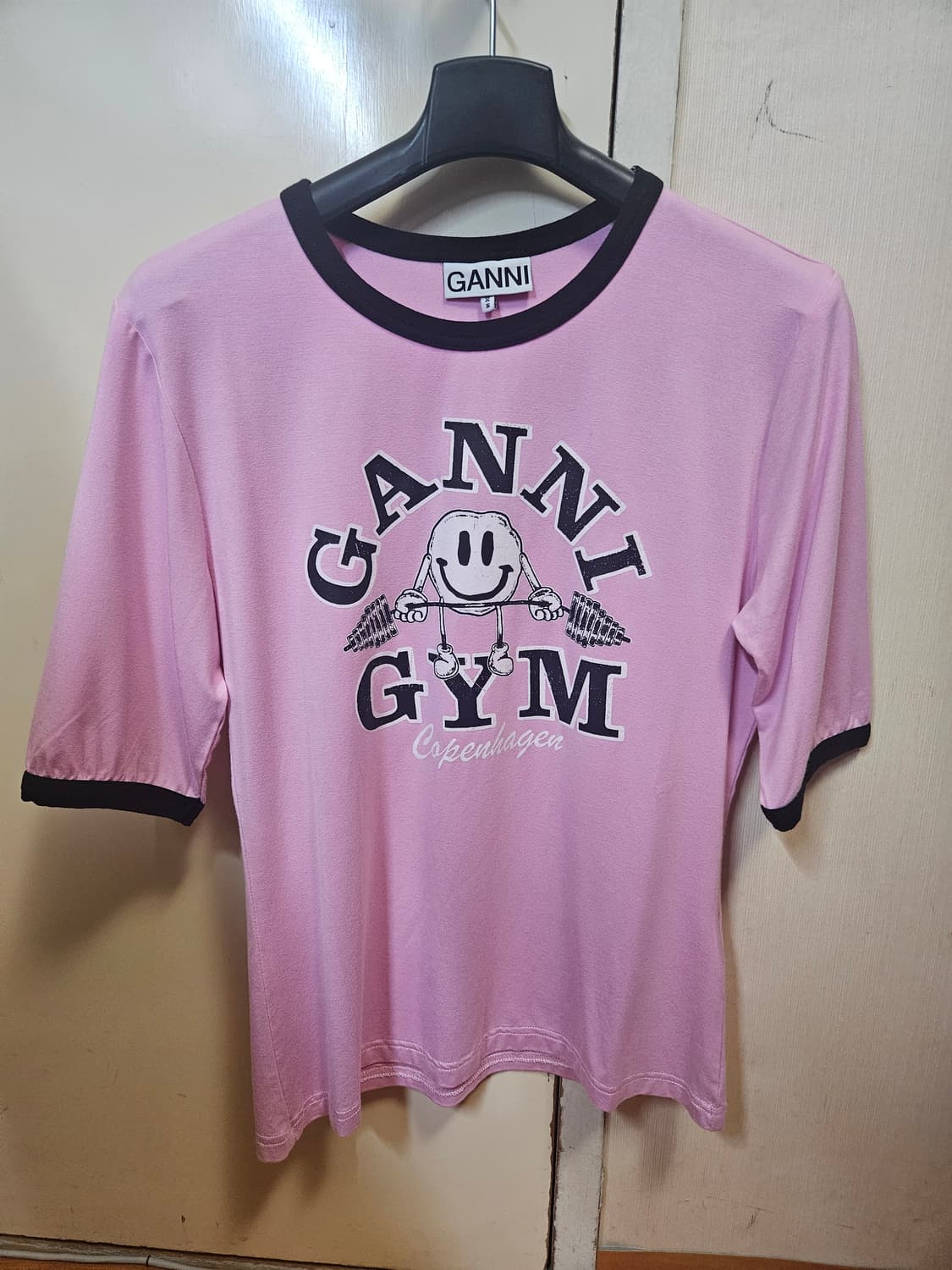 M) 가니 짐 로고 본본 반팔 티셔츠 상품이미지2