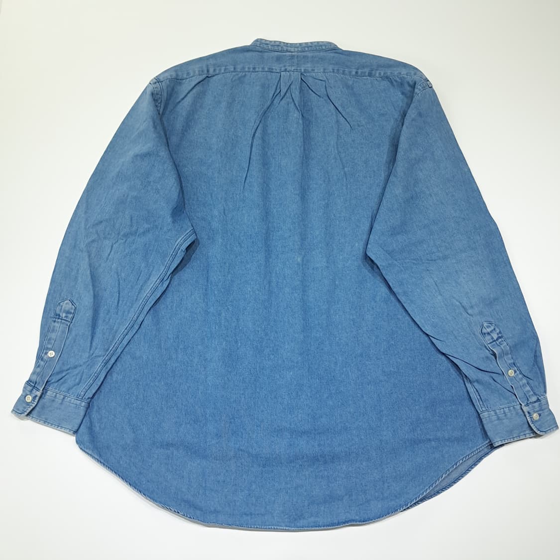 CL890 XL 폴로 90s 싱가포르판 차이나칼라 데님 셔츠 남방 상품이미지6