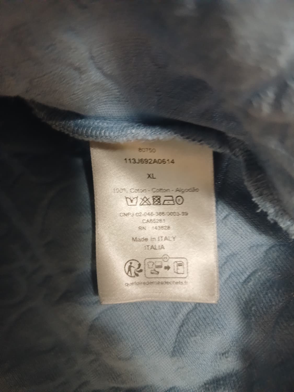 디올 옴므 오블리크 티셔츠 XL 상품이미지4