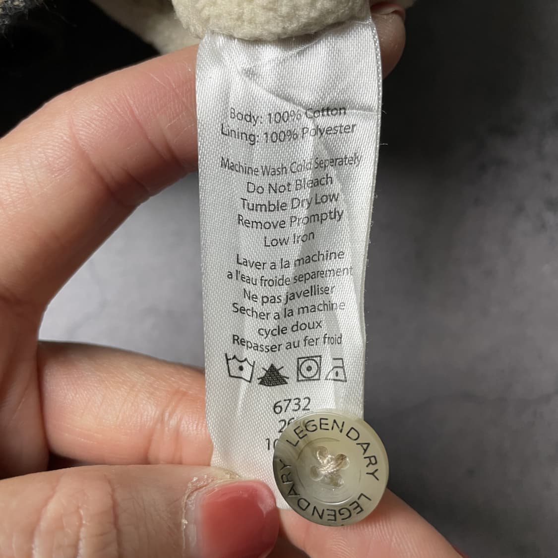 LEGENDARY WHITETAILS 빈티지 체크 코튼자켓 A00327 상품이미지10