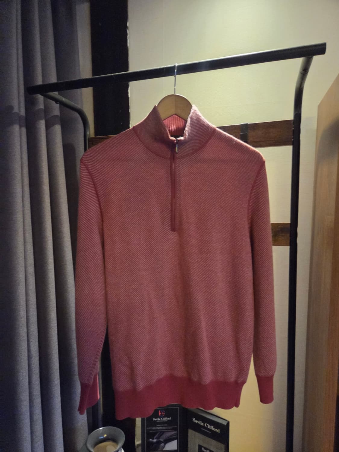 로로피아나 실크/캐시미어 짚업니트 상품이미지10