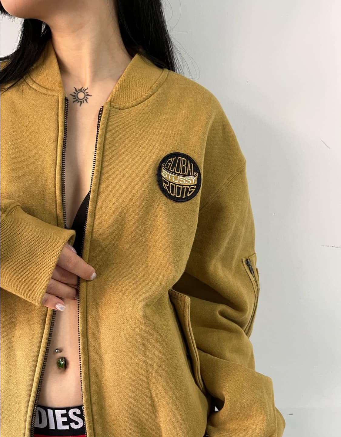 Stussy cotton jacket mustard 상품이미지1