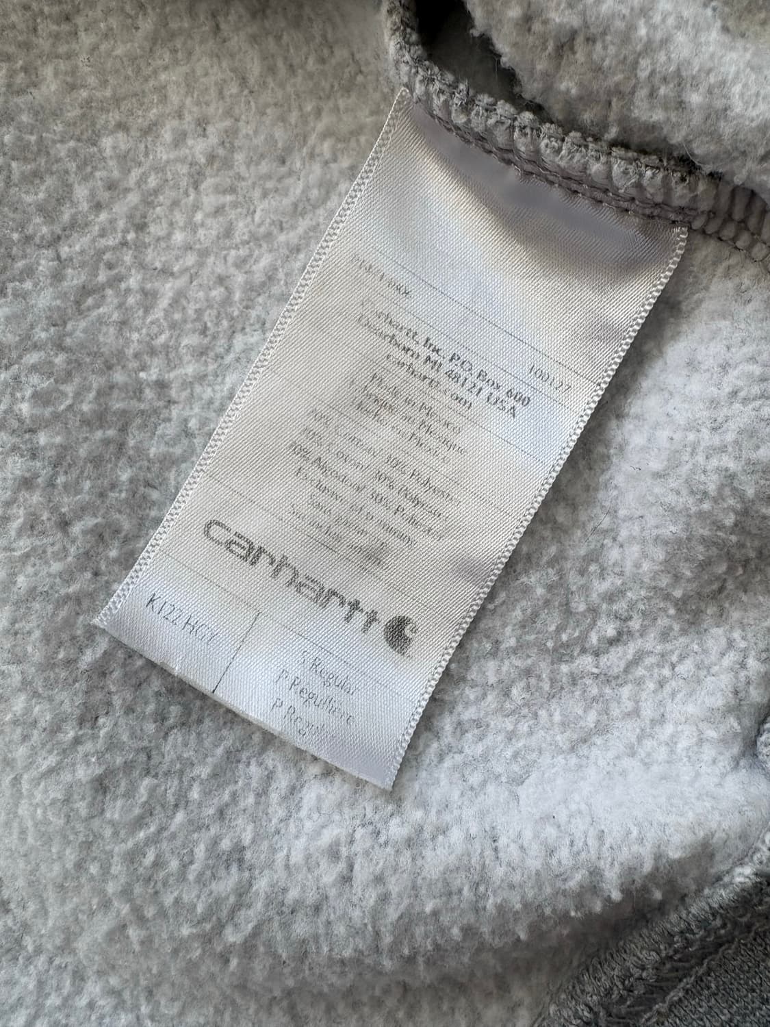 칼하트 미드웨이트 후드 집업 상품이미지5