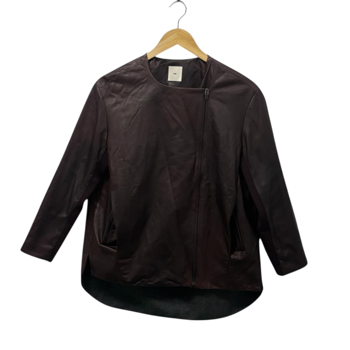 구호 KUHO 브라운 양가죽 자켓 S-M 상품이미지1