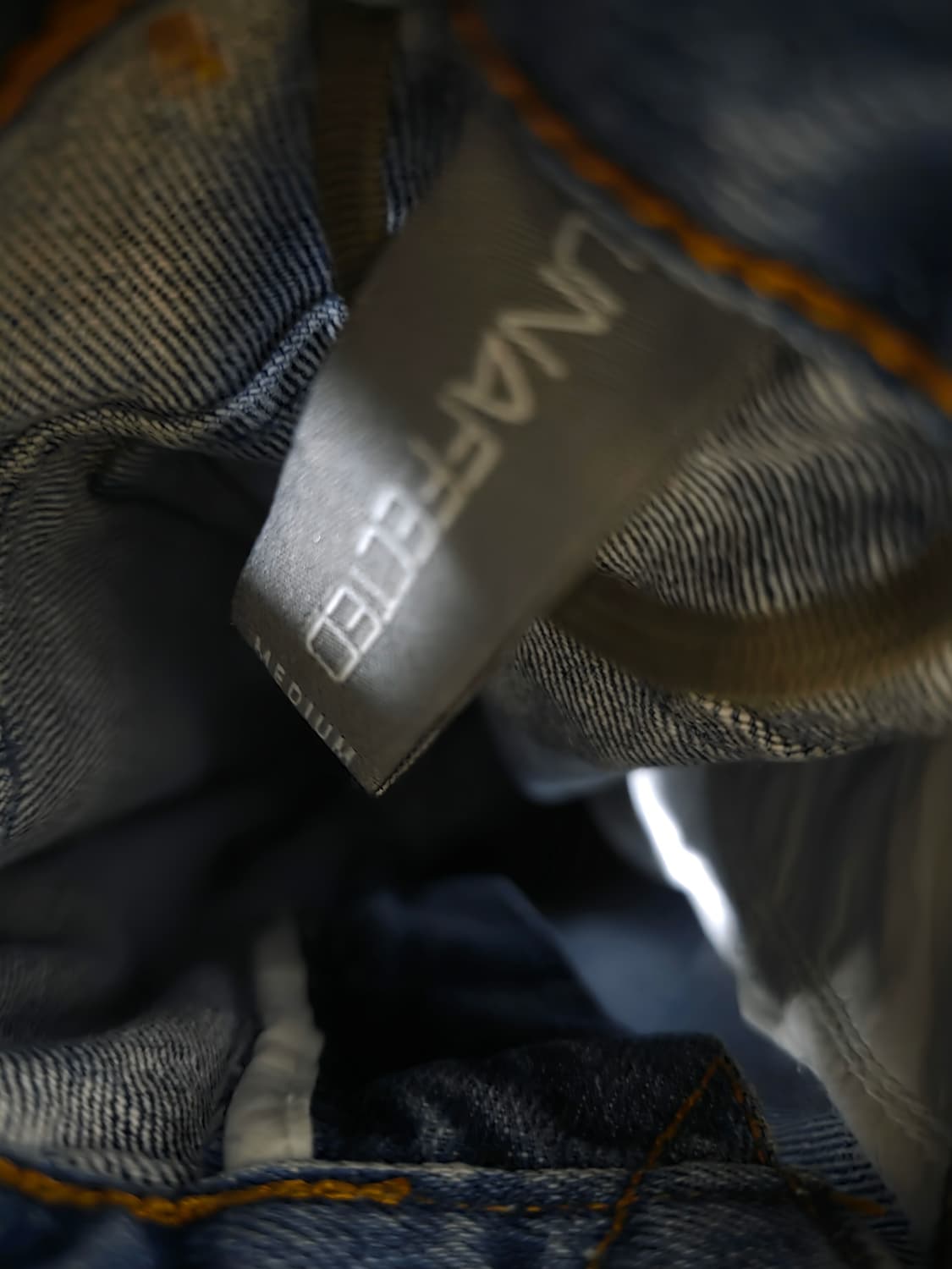 언어펙티드 원턱 데님 판매합니다.  상품이미지4