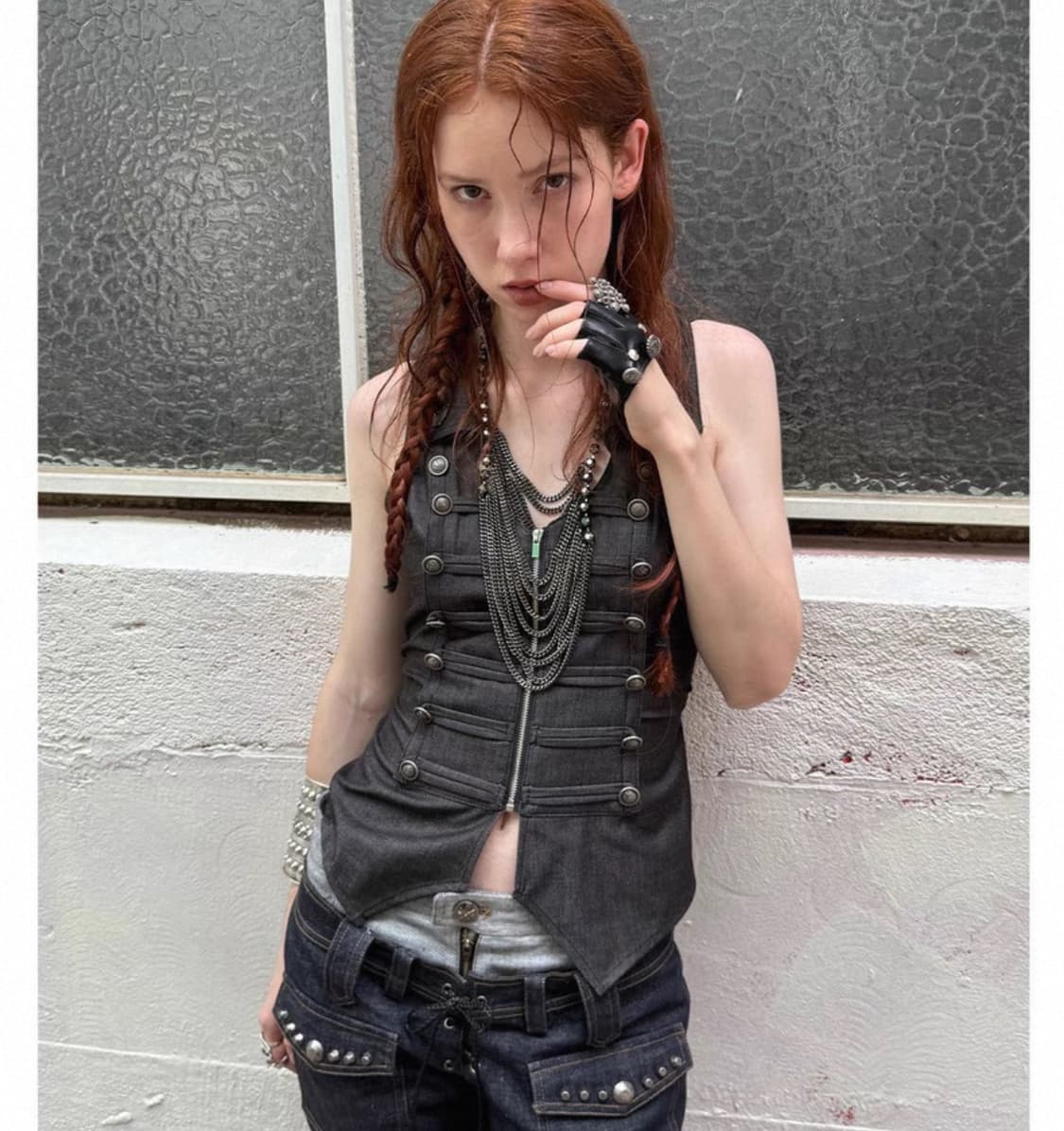 double punch vest 더블펀치 더블 커브 베스트 상품이미지3