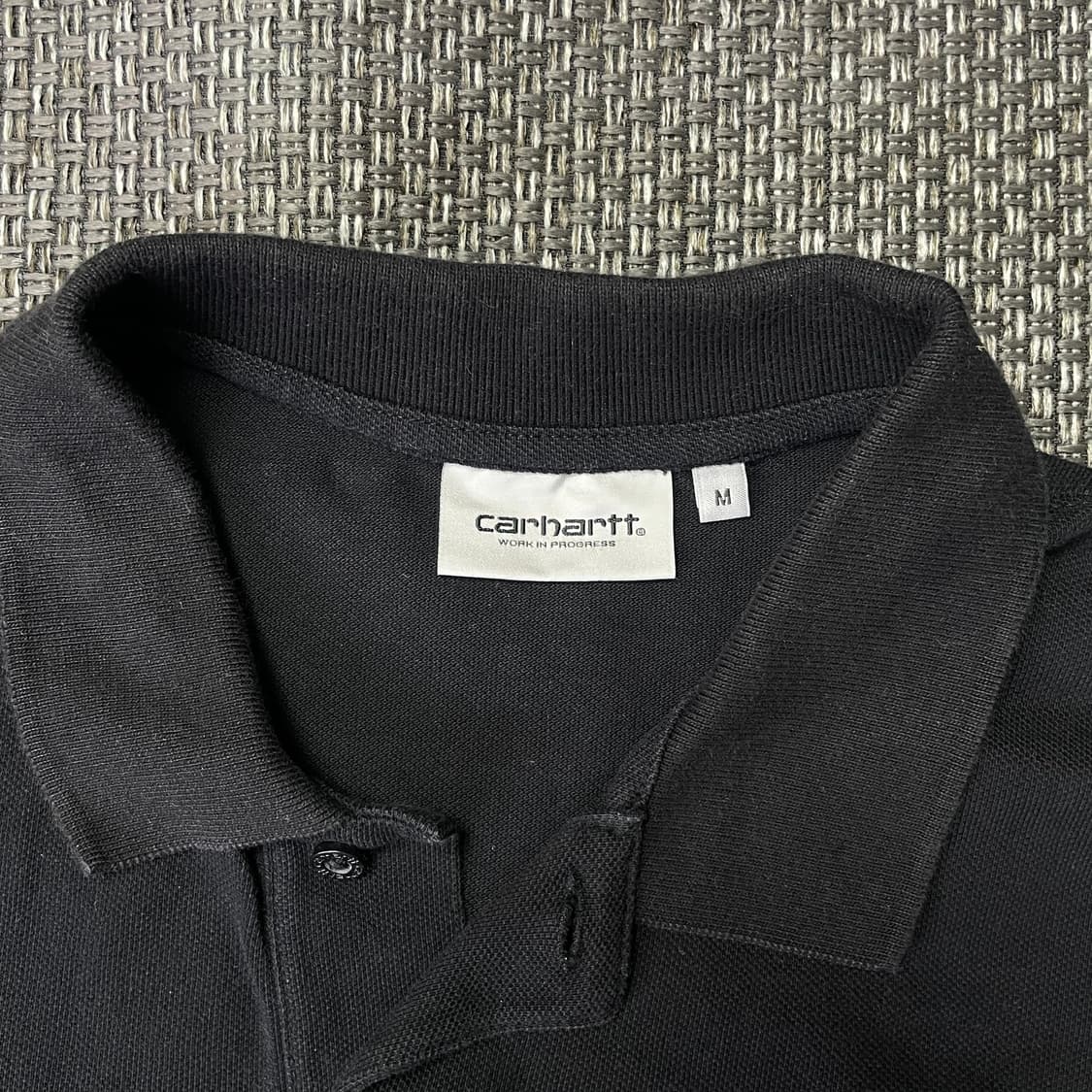 칼하트 자수포인트 반팔 카라티 M 상품이미지4