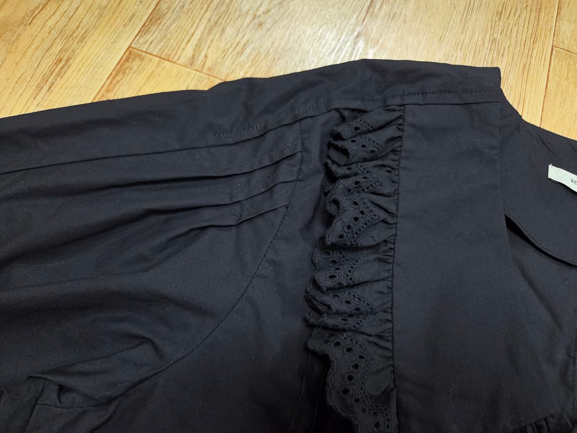 비뮤즈맨션(BEMUSE MANSION) 러플카라 블라우스 프리사이즈 상품이미지6