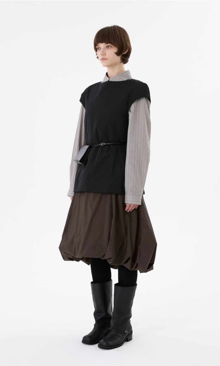 아모멘토 신제품 원피스 자켓 새제품 상품이미지3