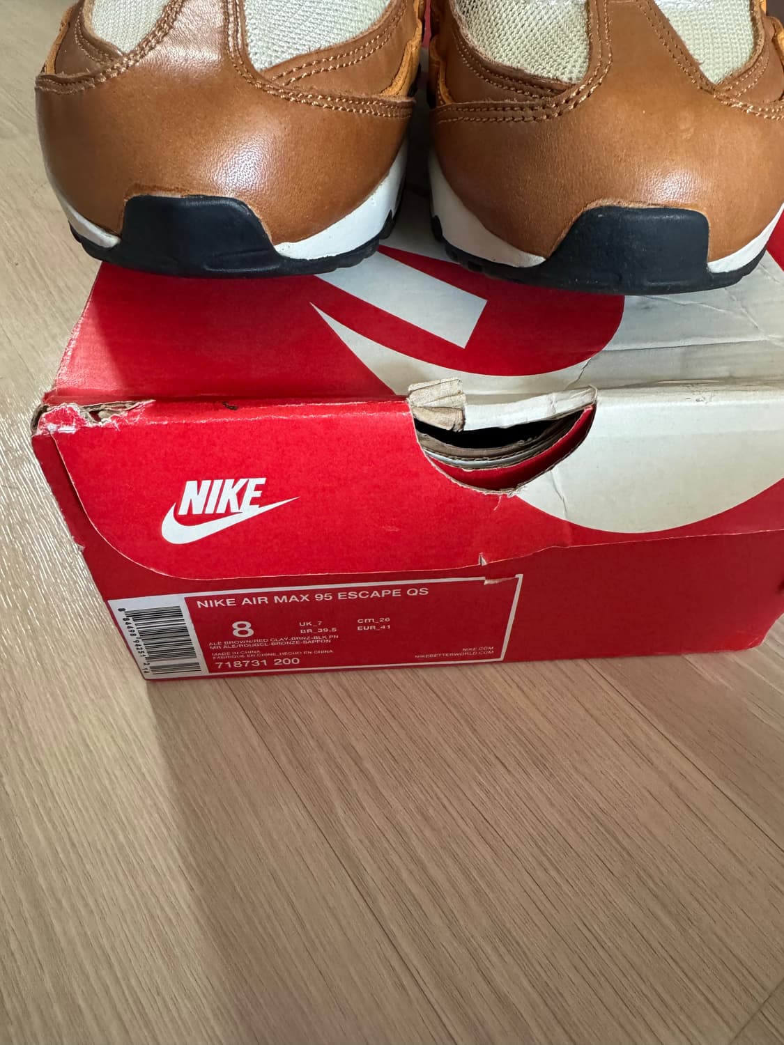 맥스 95 이스케이프 마스야드맛 260사이즈 새제품 718731 200 상품이미지2