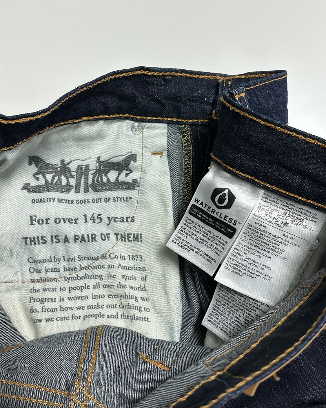 리바이스 512 데님 팬츠 상품이미지4