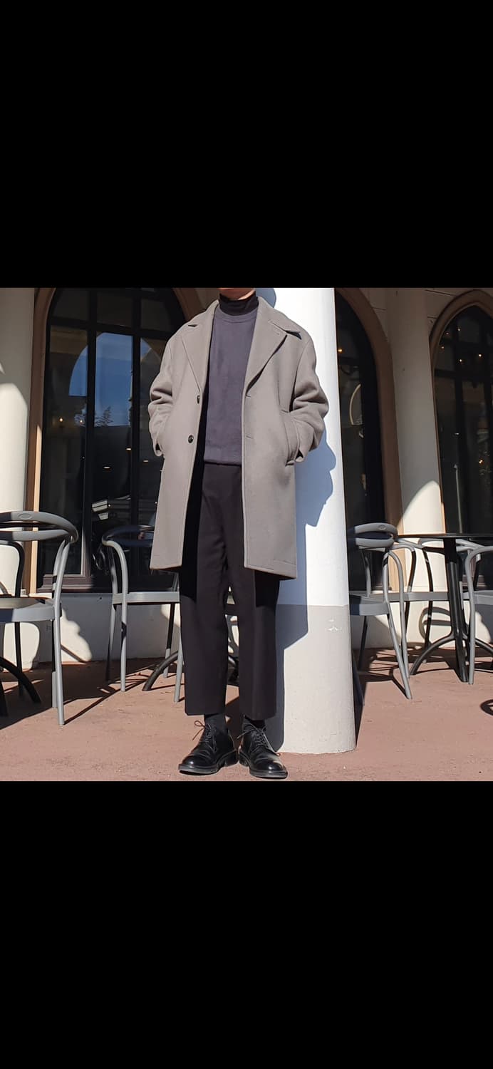 무탠다드 캐시미어 블렌드 크루넥 니트 L 상품이미지2