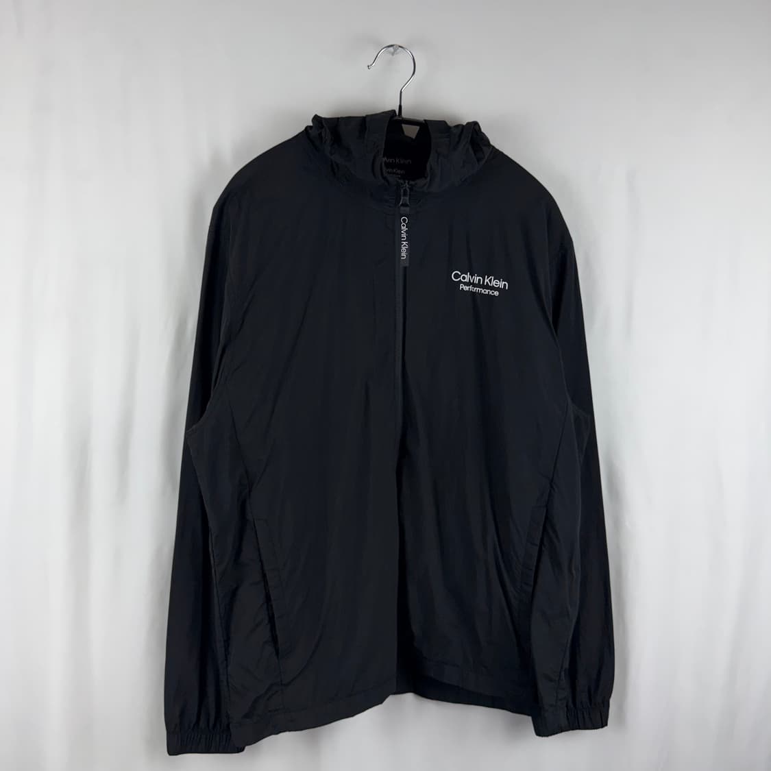 (무료배송)L) 켈빈클라인 퍼포먼스 우븐 자켓 블랙 상품이미지2