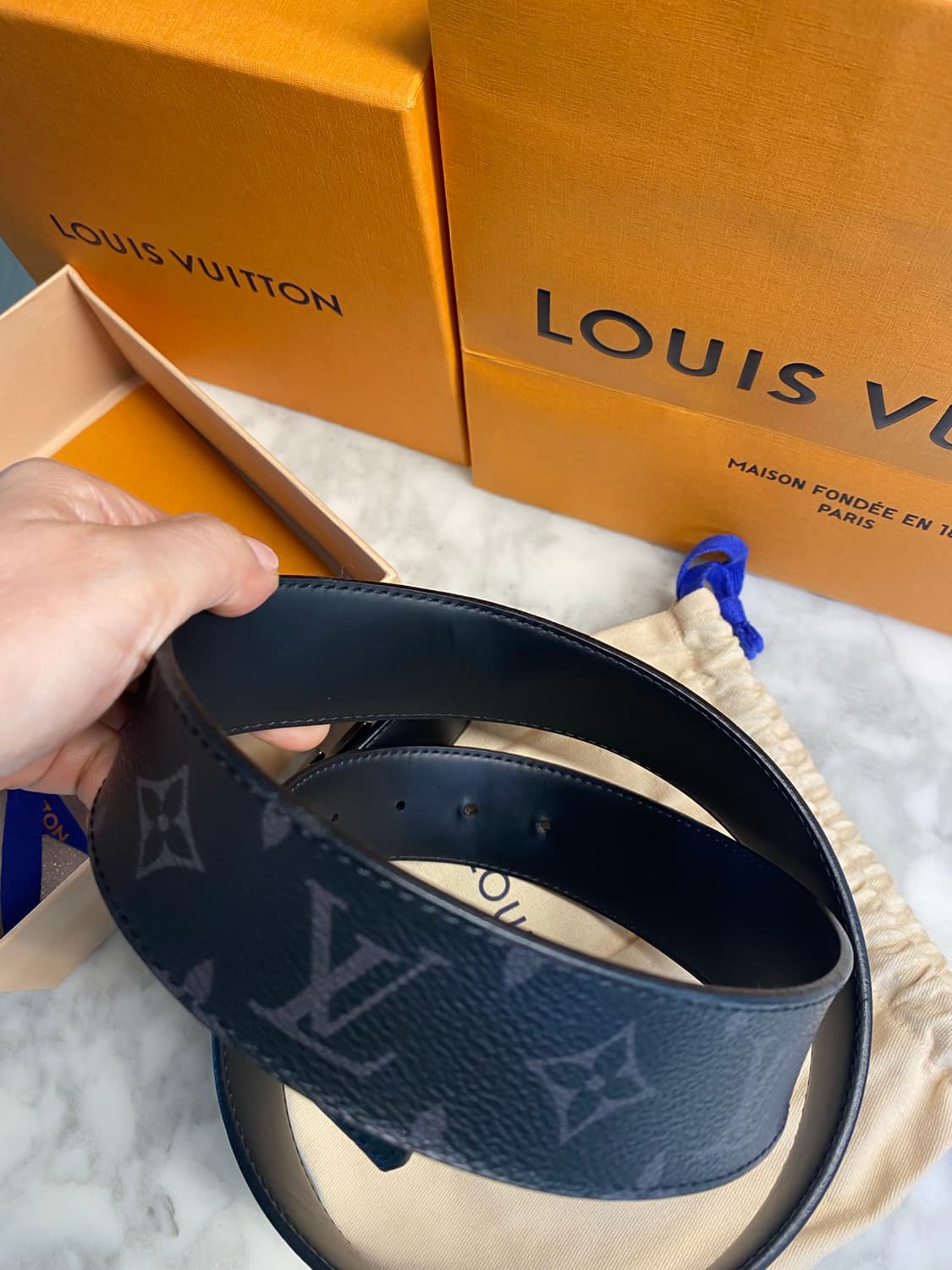 루이뷔통 모노그램 벨트 상품이미지5