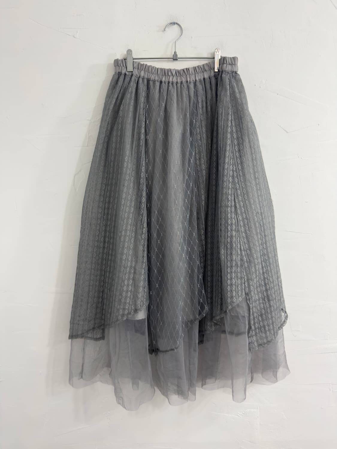 earth lace&sha long skirt 상품이미지4