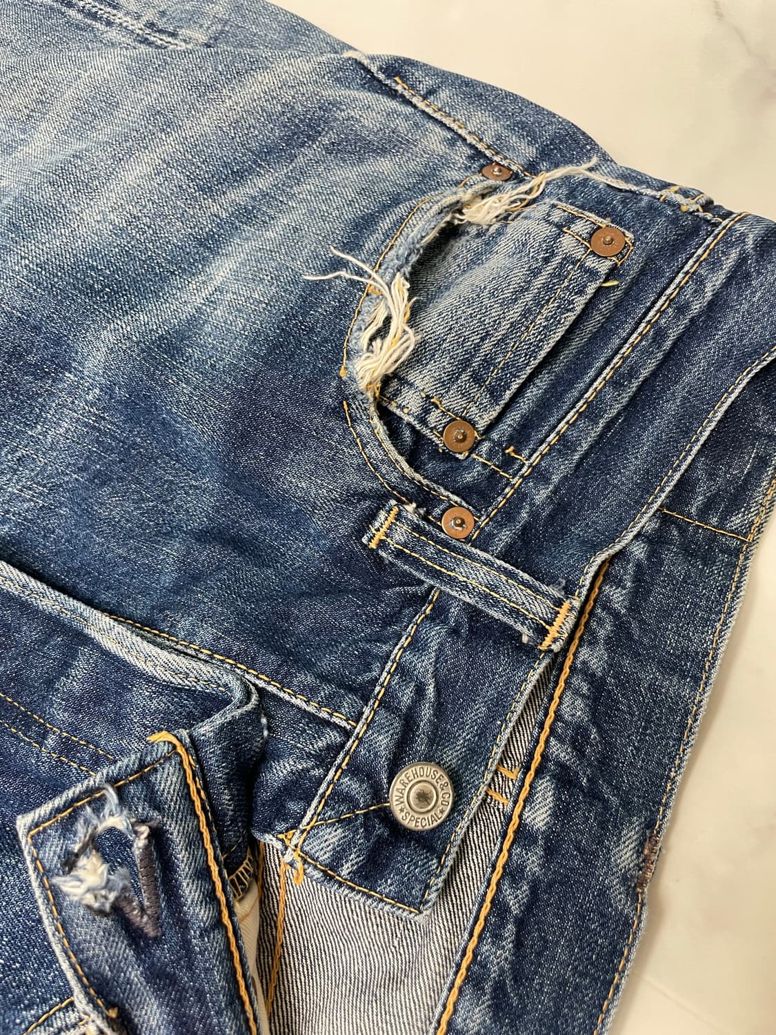 00s 구형 웨어하우스 1001 [W30L34] 상품이미지10