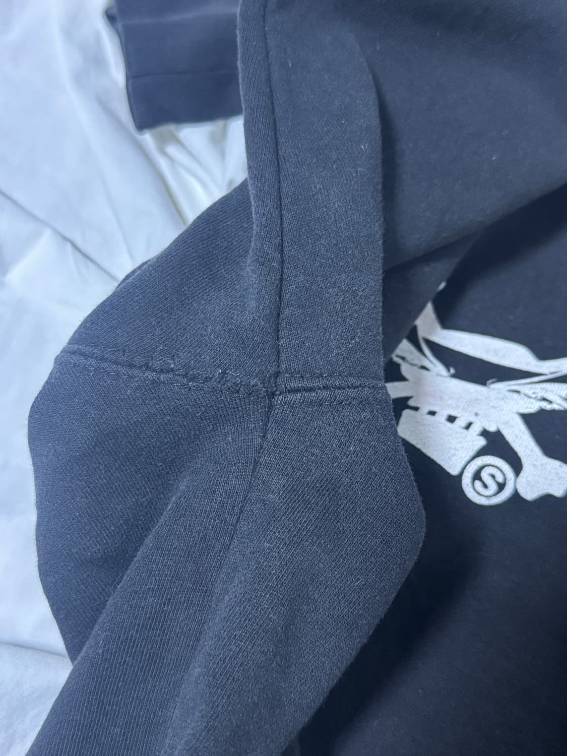 2010 usa 스투시 코스타스 세레메티스 시그니처 해골 콜라주 스웻셔츠 상품이미지5