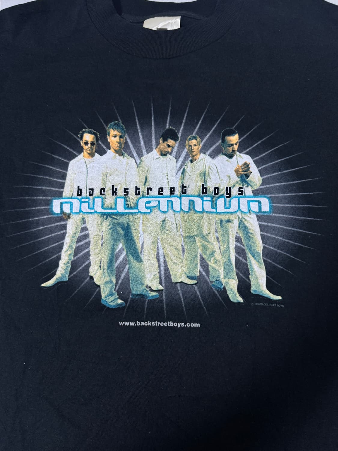 90s 백스트리트보이즈 밀레니엄 밴드티 윈터랜드 backstreetboy 상품이미지1