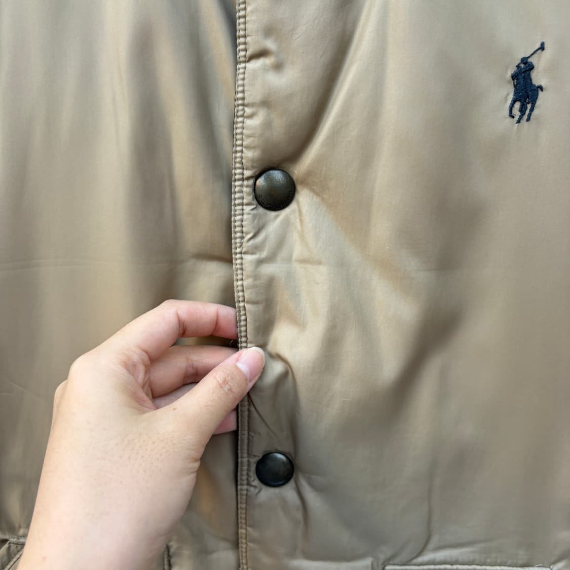 Polo 폴로 리버시블 양면 패딩 조끼 상품이미지7