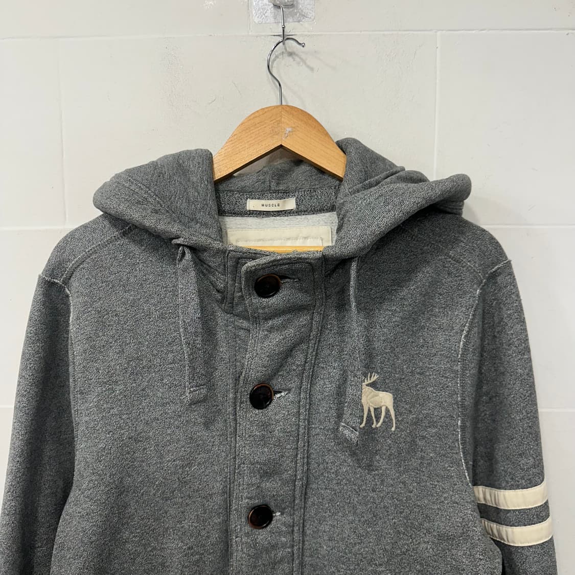 아베크롬비 버튼 후드집업 상품이미지2