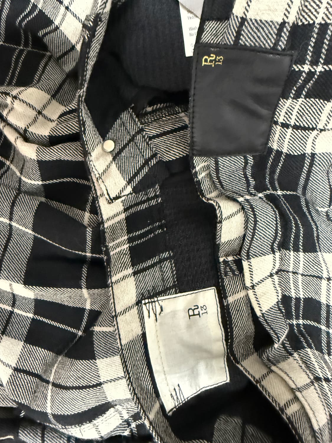 R13 레이어드 이펙트 팬츠  상품이미지4