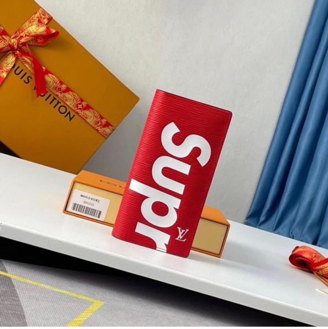 루이비통X슈프림 콜라보 장지갑 상품이미지1