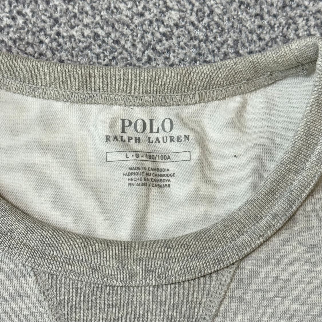 폴로 랄프로렌 맨투맨 L 상품이미지3